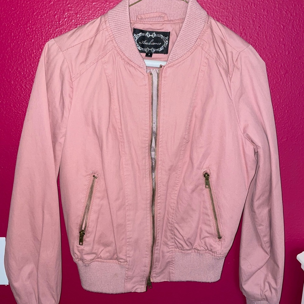 Pink Bomber Jacket